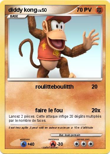 Pokemon diddy kong
