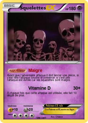 Pokemon Squelettes