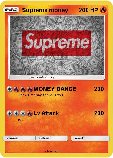 Pokemon Supreme money