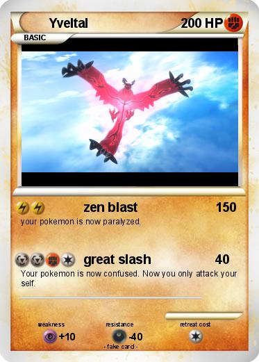 Pokemon Yveltal