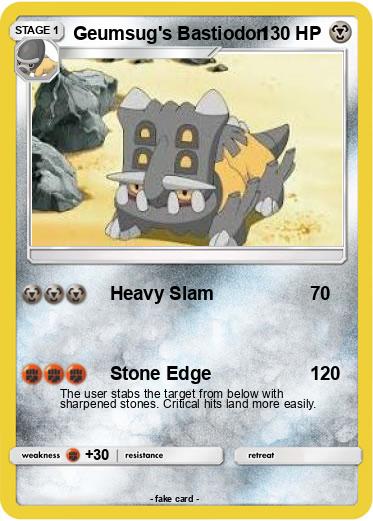 Pokemon Geumsug's Bastiodon