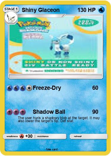Pokemon Shiny Glaceon