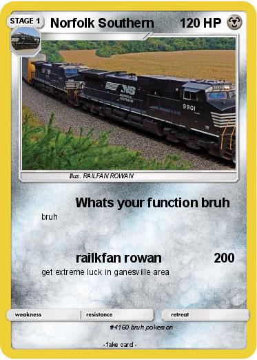Pokemon Norfolk Southern