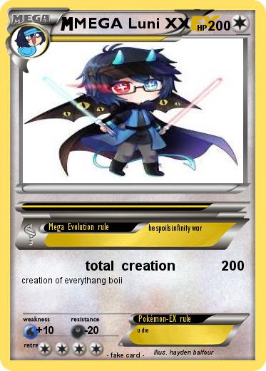 Pokemon MEGA Luni XX