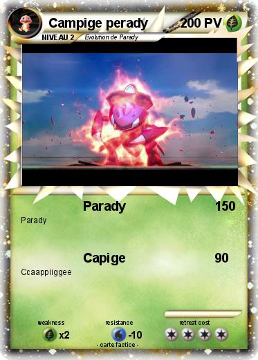 Pokemon Campige perady