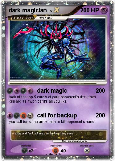 Pokemon dark magician