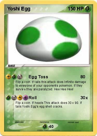 Pokemon Yoshi Egg