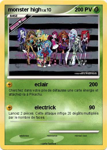 Pokemon monster high
