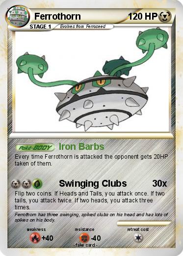Pokemon Ferrothorn