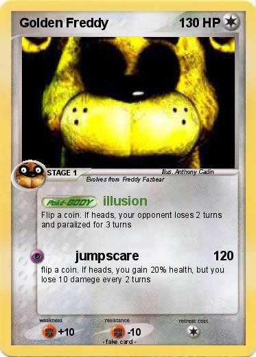 Pokemon Golden Freddy
