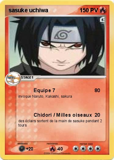 Pokemon sasuke uchiwa