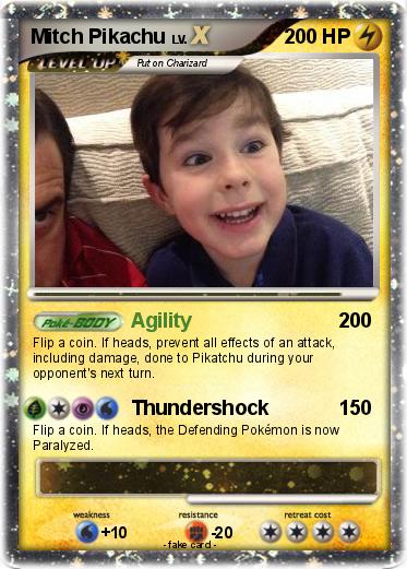 Pokemon Mitch Pikachu