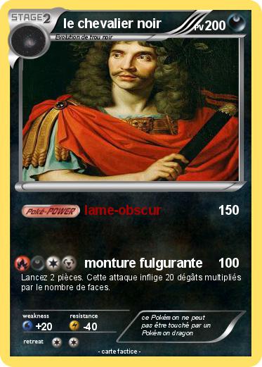 Pokemon le chevalier noir