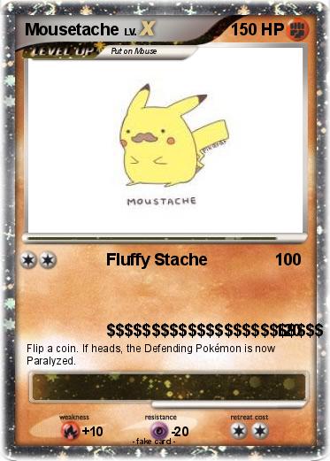 Pokemon Mousetache