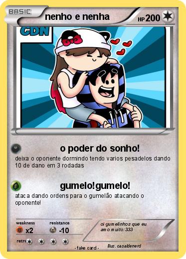 Pokemon nenho e nenha