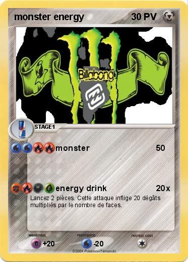 Pokemon monster energy