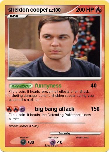 Pokemon sheldon cooper