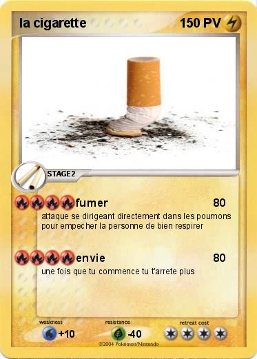 Pokemon la cigarette