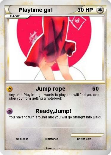 Pokemon Playtime girl