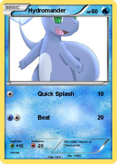 Pokemon Hydromander