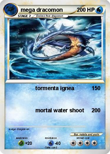 Pokemon mega dracomon