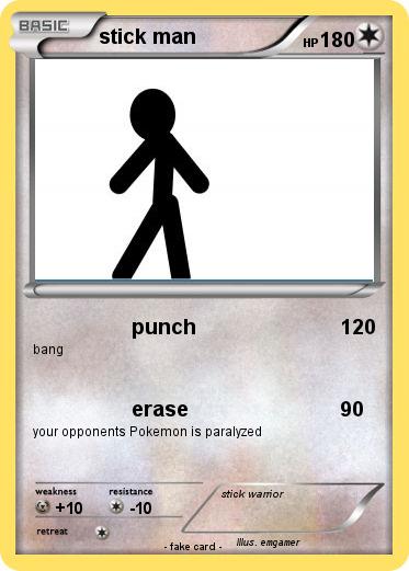 Pokemon stick man