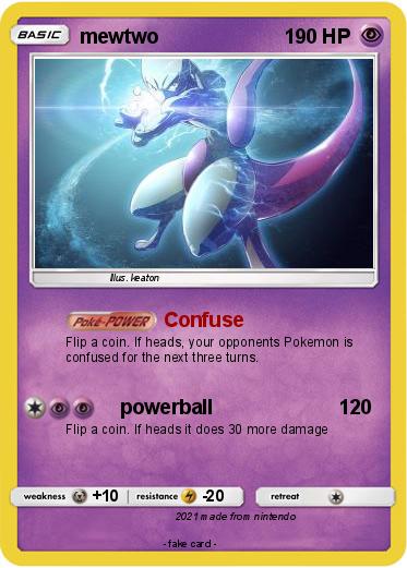 Pokemon mewtwo