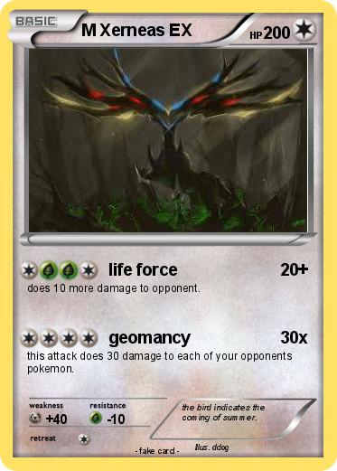 Pokemon M Xerneas EX