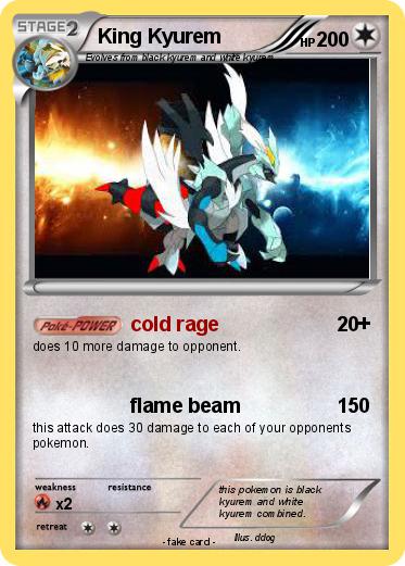 Pokemon King Kyurem