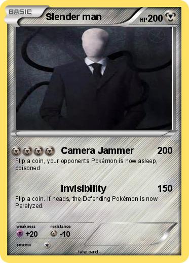 Pokemon Slender man