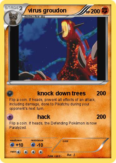 Pokemon virus groudon