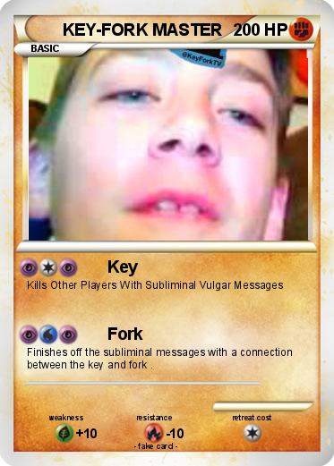 Pokemon KEY-FORK MASTER