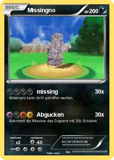 Pokemon Missingno
