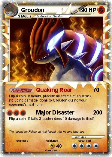 Pokemon Groudon