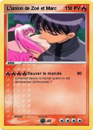 Pokemon L'union de Zoé et Marc