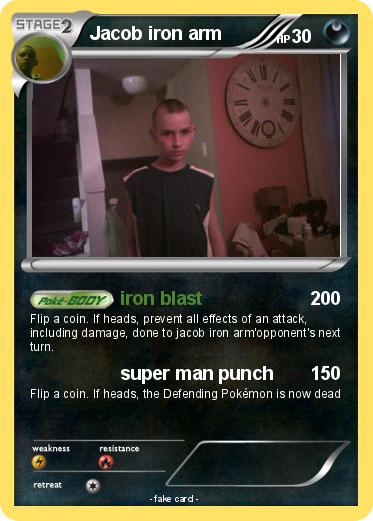 Pokemon Jacob iron arm