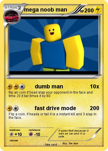 Pokemon mega noob man