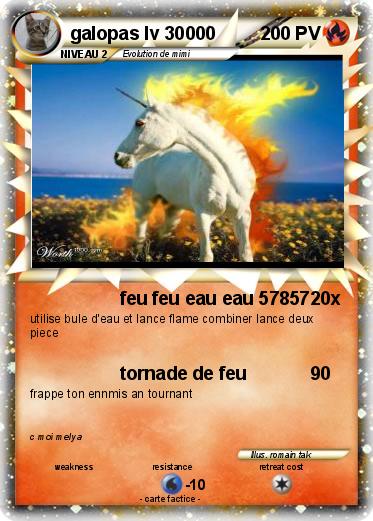 Pokemon galopas lv 30000