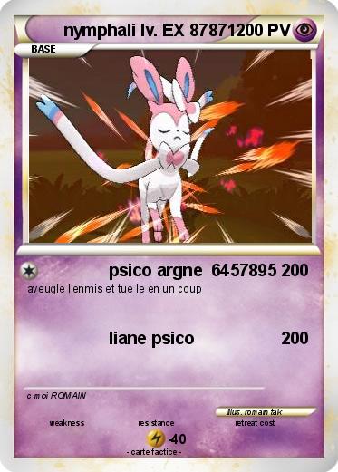 Pokemon nymphali lv. EX 87871