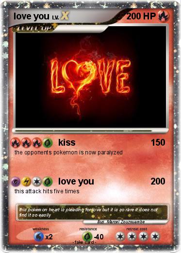 Pokemon love you