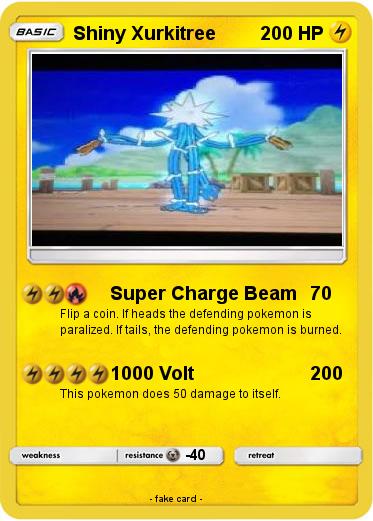 Pokemon Shiny Xurkitree