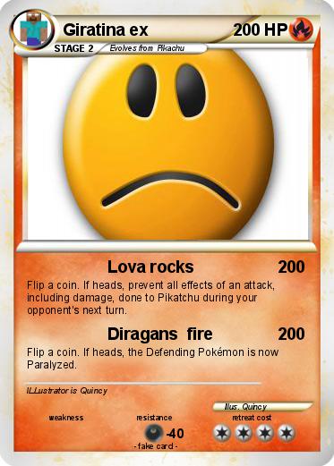 Pokemon Giratina ex