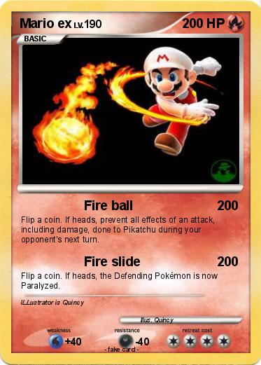 Pokemon Mario ex