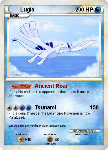 Pokemon Lugia