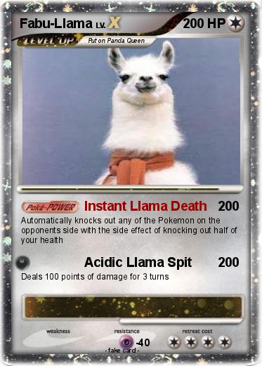 Pokemon Fabu-Llama