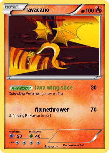 Pokemon lavacano