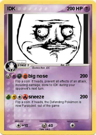 Pokemon IDK