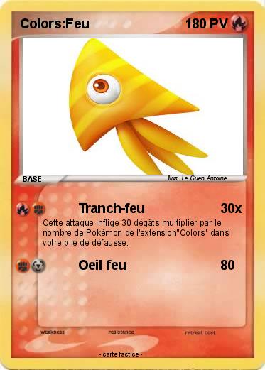 Pokemon Colors:Feu