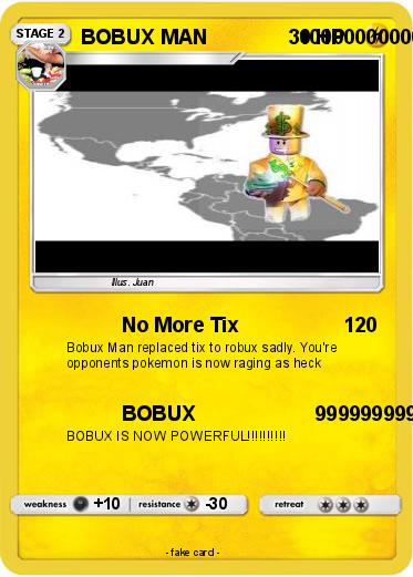 Pokemon BOBUX MAN                1000000000000000000000