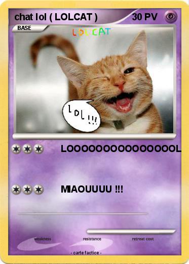 Pokemon chat lol ( LOLCAT )
